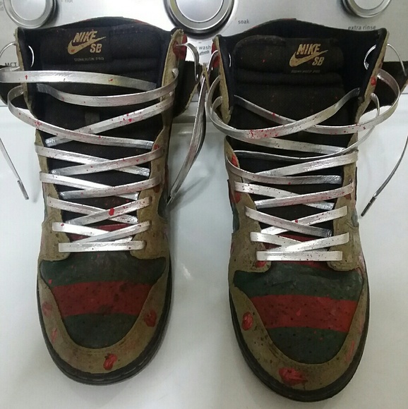 Mens custom Nike Sb Dunks Size 11.5 - Picture 3 of 4